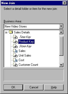 Lesson 6: Creating joins 4. Select the = sign from the Operator drop down list. This list displays the types of joins that you can create.