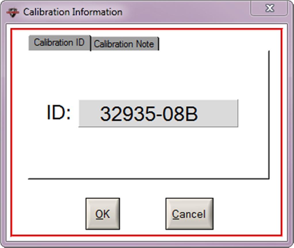 5.2 Calibration Information
