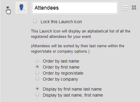 Customizing Launch Icons Launch icons are the images displayed on the Event Guide, or the main menu. Enhance your attendee s experience by carefully choosing the best icon to represent each page.