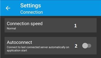 Connection configuration To configure connection: 1. Select max.