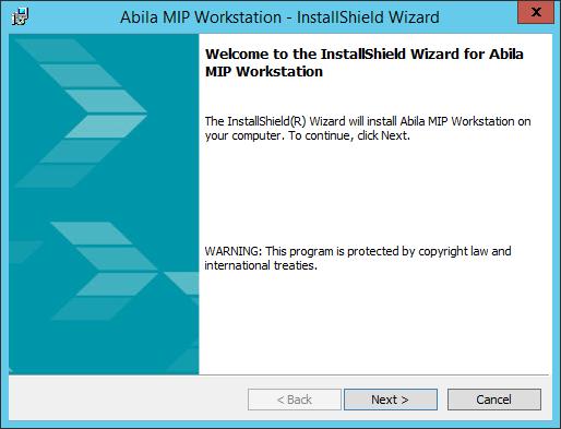 Workstation Install Note: You must access \MIP SHARE using a UNC Path, not a mapped drive.