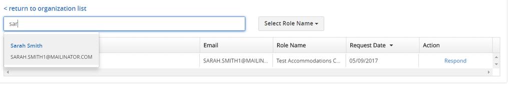 Select the Administration tab, and then select Manage Roles. 3. On the My Organizations page, select the View button. 4.