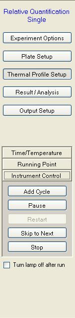 Remaining Time Remaining time until run completion Lid Temperature Block Temperature Current Lid temperature display Current Block temperature display h Running Point Pattern Number of the pattern in