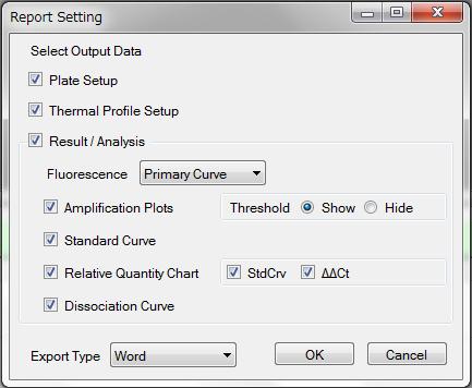 Select the save destination folder, assign a file name, and click Save. [Copy the Text Report] a. Select Text Report from Analysis Data. b. Right-click on the Text Report to display the menu. c. Select cells of Text Report you want to copy.