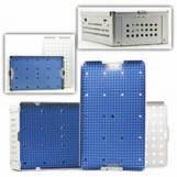75 60-AST1500A Aluminum Sterilization Tray with Mat - X-Large