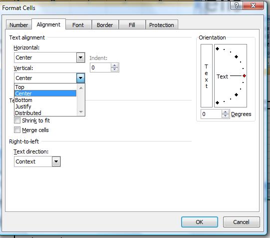 In the Cells section, click Format and click Cell