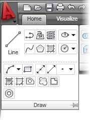 The Draw tools are displayed on the panel.