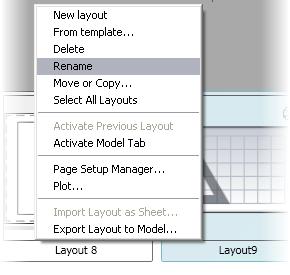On the Quick View controls, click New Layout. Layout9 is created to the far right of the preview images.