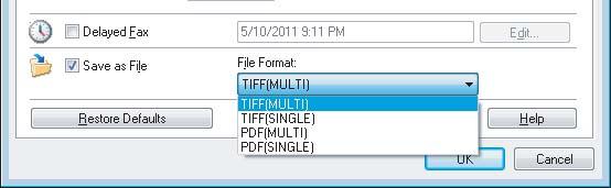 3 SETTING OPTIONS Sending With Extended Fax Functionality The Fax driver allows users to perform the following features. P.31 Saving a fax as a file P.32 Delayed transmission P.