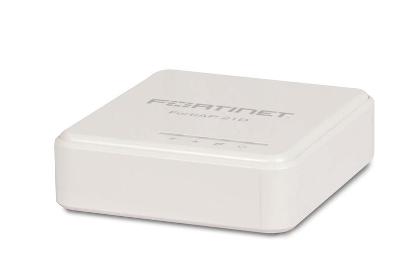 HIGHLIGHTS FortiAP 21D The FortiAP 21D is a tiny 2x2 MIMO access point, powered from a standard USB port (or included USB power adapter).