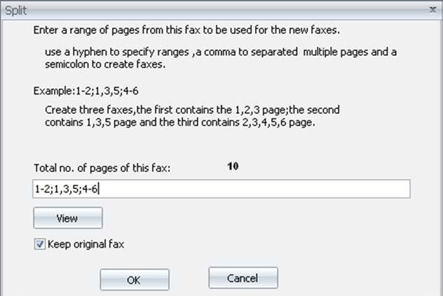5. Click to preview the fax and Click X to remove the fax is not needed. 6. Click OK to combine. User s Guide for OceanFax 5.