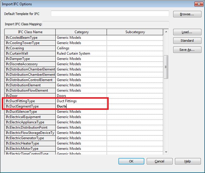 Replace IFC (Prepare Import IFC Options) Change mapping settings. Near IFC Class name write real Revit category name.