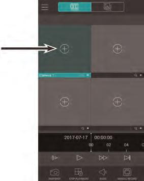 9 Smartphone and Tablet Apps 9.1.6 Using Playback Mode on iphone / ipad You can access recorded video on your system using your iphone / ipad.
