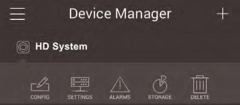 9 Smartphone and Tablet Apps 9.1.11 Device Manager You can use Device Manager to add, delete, or edit your devices. To Access Device Manager: Tap to access the menu, and then tap Device Manager.