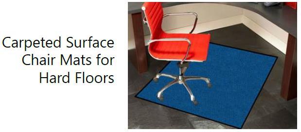 Designed for use on 3/8 thick or less carpets including padding. Allows easier rolling across workspace. http://www.