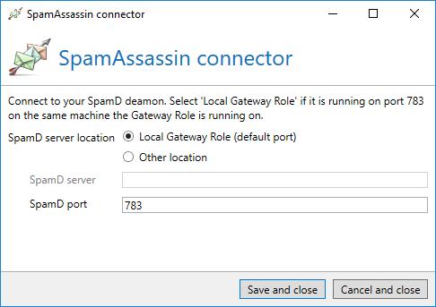 SpamAssassin is a free spam filter which contains different pre-defined tests to classify messages.