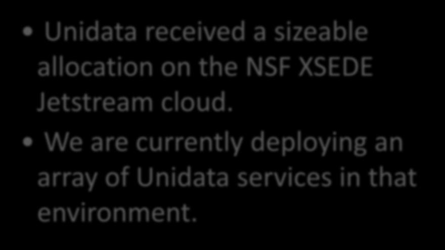 Cloud Partnerships Unidata