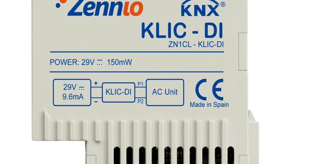sent to the KNX bus for its monitoring. Figure 1.