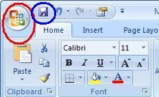 You can do this by clicking on the A at the top of column A to select the whole column and then either: 1) moving the cursor to the line between A and B and clicking and dragging the width to a new