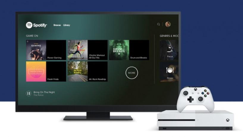 Spotify for gamers Spotify will be available on Microsoft s Xbox One in around 34 markets globally.