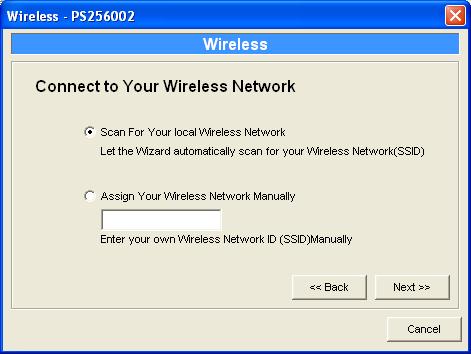 Disable Disable the wireless function, the print server s wireless LAN will be always disabled and Ethernet will be always enabled.