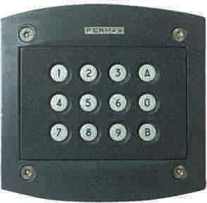 A 0 7 8 9 B ( restricted area ) PRIVATE ACCESS CONTROL ( restricted area ) PRIVATE ACCESS CONTROL Memokey centralized Bruto Memokey MDS (ref.