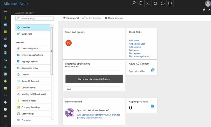 Configuring Single Sign-On Microsoft Azure Active Directory 3 In the navigation pane