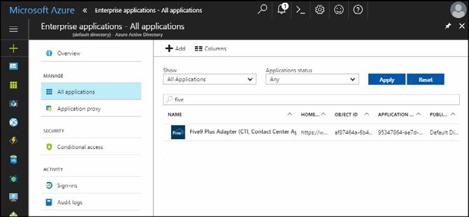 Configuring Single Sign-On Microsoft Azure Active Directory 10 Close the instruction pane.