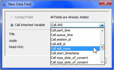 If appropriate, enable Enforce Users to View Call Variables at the bottom.
