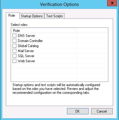 Module 6: Verification When you set up an application group, you specify the role of every VM, its boot priority and boot delay.