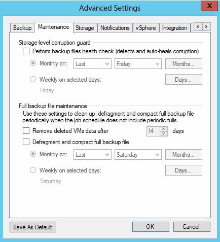 Module 5: Protect By default, when you remove a VM protected by Veeam Backup & Replication from the virtual infrastructure or exclude it from a job, its backup files still remain on the backup
