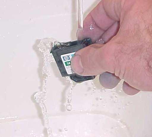 Clogged Printhead Repair CAUTION: This step will leak a great deal of ink!