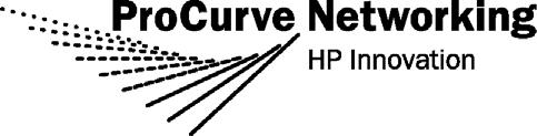 Release Notes: Version H.10.35 Software for the ProCurve Series 2600, 2600-PWR Switches For switches that use the H software versions, see Software Index for ProCurve Networking Products on page 6.