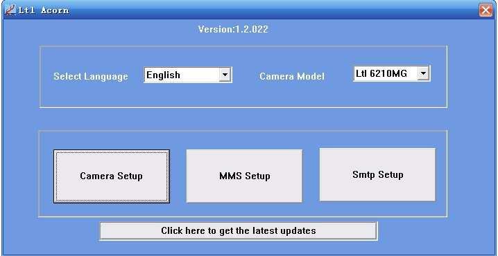 Set up SMS remote control on pc Select