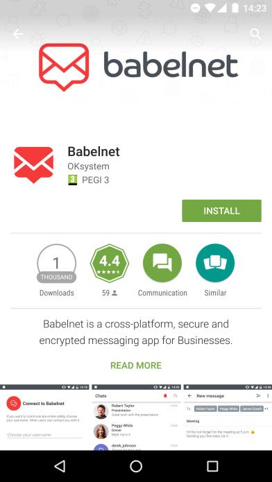 1. HOW TO INSTALL BABELNET Babelnet for Android is a free app available in Google Play. To find and install Babelnet app for Android: On your Android device, open Google Play.