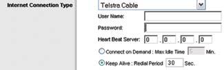 Telstra Cable Telstra Cable is a service that applies to connections in Australia only.