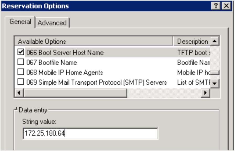 The TFTP server could be the same VMware vcenter Server or a different server. Figure 5.