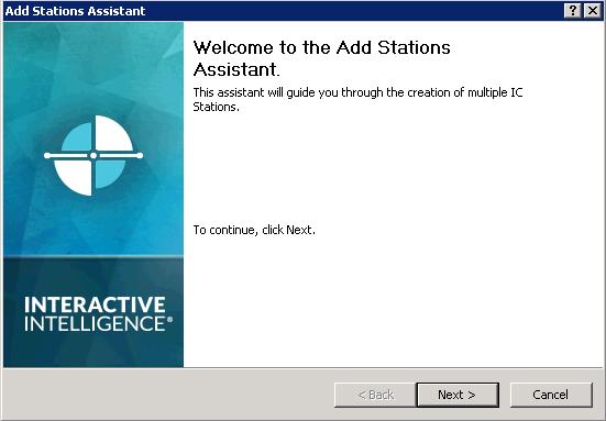 Add Stations Assistant - Welcome 4.