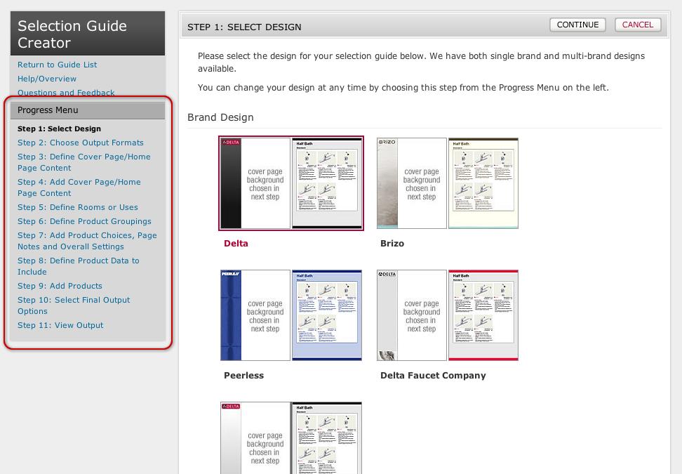 TIP: Copying an existing guide is a quick and easy way to create a new guide.