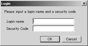 CUSTOMIZING DATA - ACCOUNT To define or create customizing data (except for TMC setting), it is necessary to login by setting an account. Up to 50 accounts can be set.