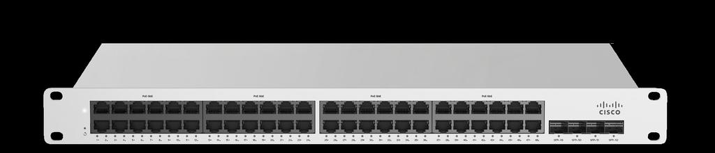 Datasheet MS225 Series Switches MS225 SERIES Stackable access switches with 10G SFP+ uplinks, designed for the branch and campus CLOUD-MANAGED STACKABLE ACCESS SWITCHES The Cisco Meraki MS225 series