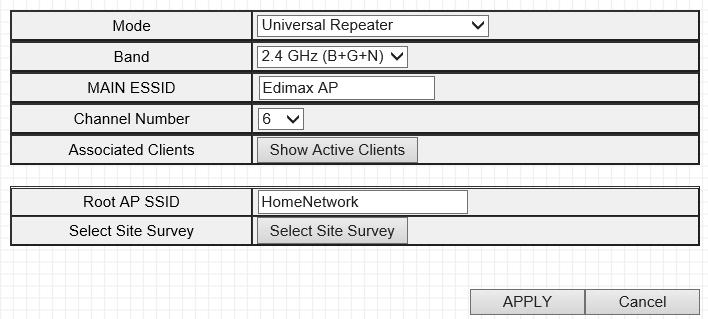 Click on the Select circle to select your Wi-Fi network. Click on Done. The Wireless Site Survey window will be closed. 11.