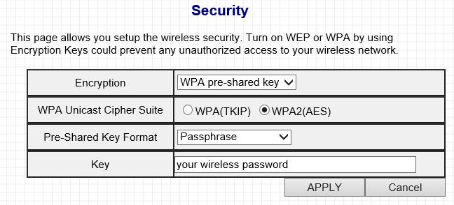 If your primary network use WPA TKIP, then you choose the circle of WPA(TKIP).