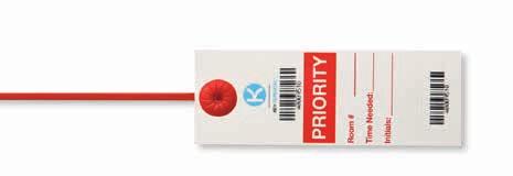 Smart SMART TAGS Durable, lockable tags have tear-off barcode for