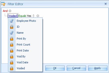 How to Filter Data Data Entry Step Procedure 2 The filter dialog allows the user to create simple to complex expressions based on the data in the data and photo fields on the template.