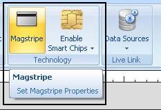 Select Magnetic stripe or Enable Smart Chips from the Technology options. Select iclass or HID Prox from the Enable Smart Chips option.