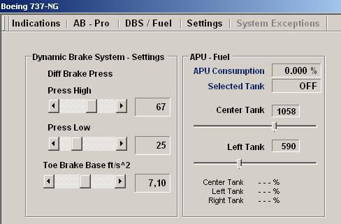 APU Fuel consumption / Tank refill / Tank Leak It is a controller program and Tank refill program, designed to use it together with pmsystems and its 737 logic ONLY. 1.