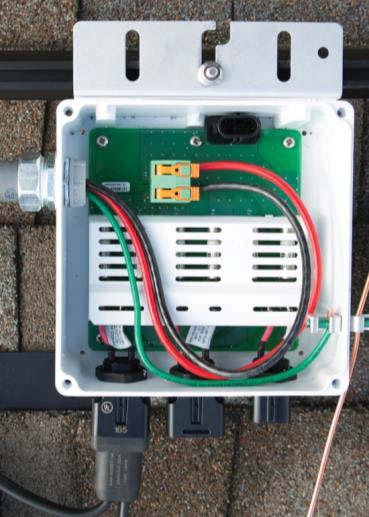 IQ System Design with Q Aggregator The IQ Microinverter system introduces a new rooftop mounted, singlephase Q Aggregator (Q-BA-3-1P-60), which enables plug and play termination and combining up to