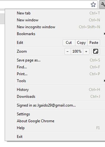 1. Use the tools icon to open the tools menu. Here, you can view bookmarks, history, downloads, and adjust settings.