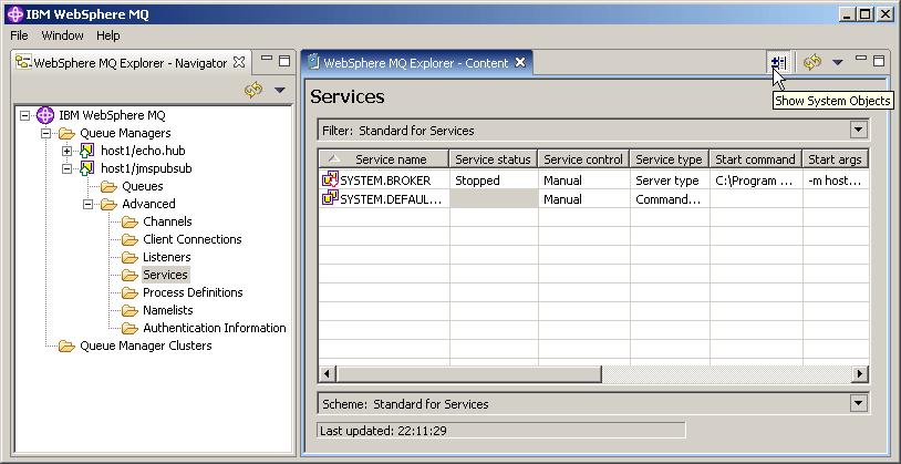 9.5.3 Start the broker on the queue manager WebSphere MQ V6.